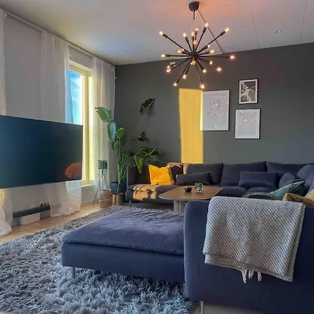 See Northern Lights From The Living Appartement